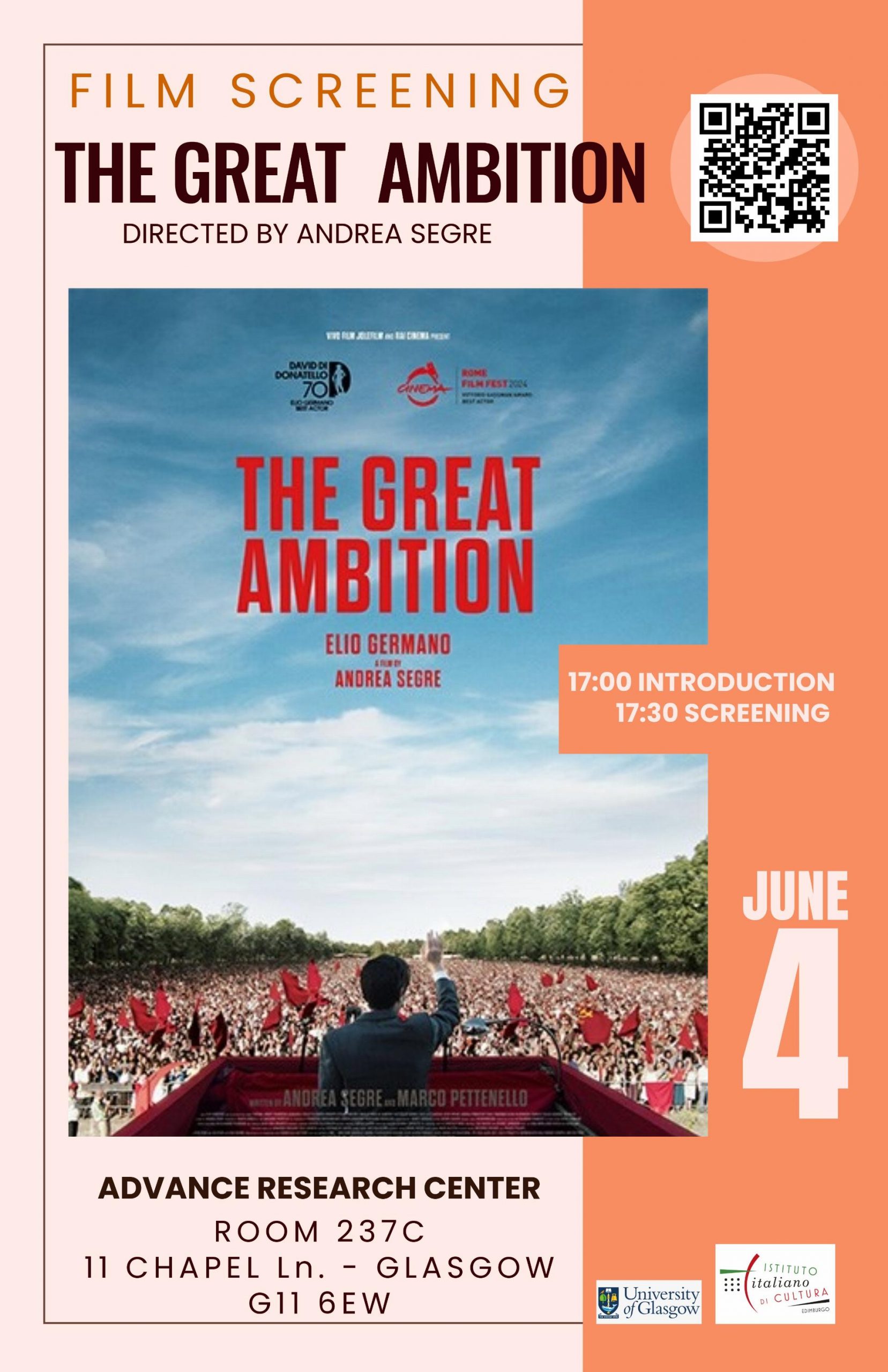THE GREAT AMBITION POSTER