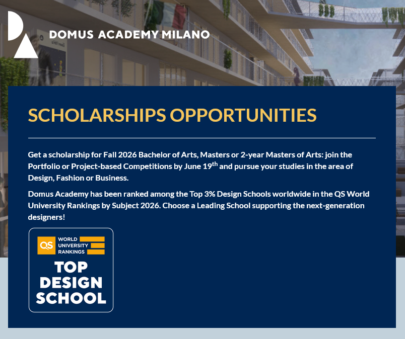 Domus Academy Milano