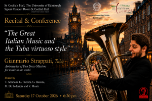 Recital Conference “The Great Italian Music and the Tuba virtuoso style”